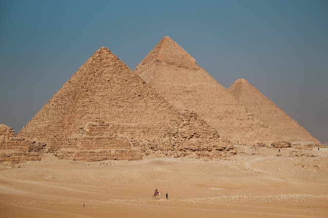 Pyramids of Giza Ley Line Energy Vortex